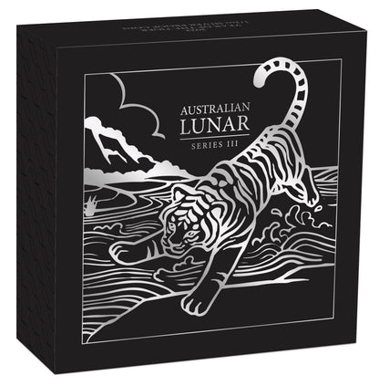 2022 50c Lunar Year of The Tiger 1/2oz Silver Proof Coin
