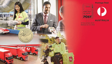 2019 $1 A For Australia Post PNC