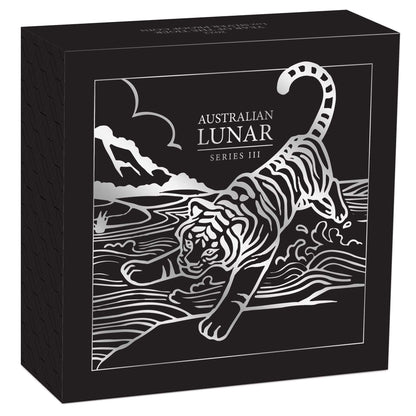 2022 $1 Lunar Year of The Tiger 1oz Silver Proof Coin