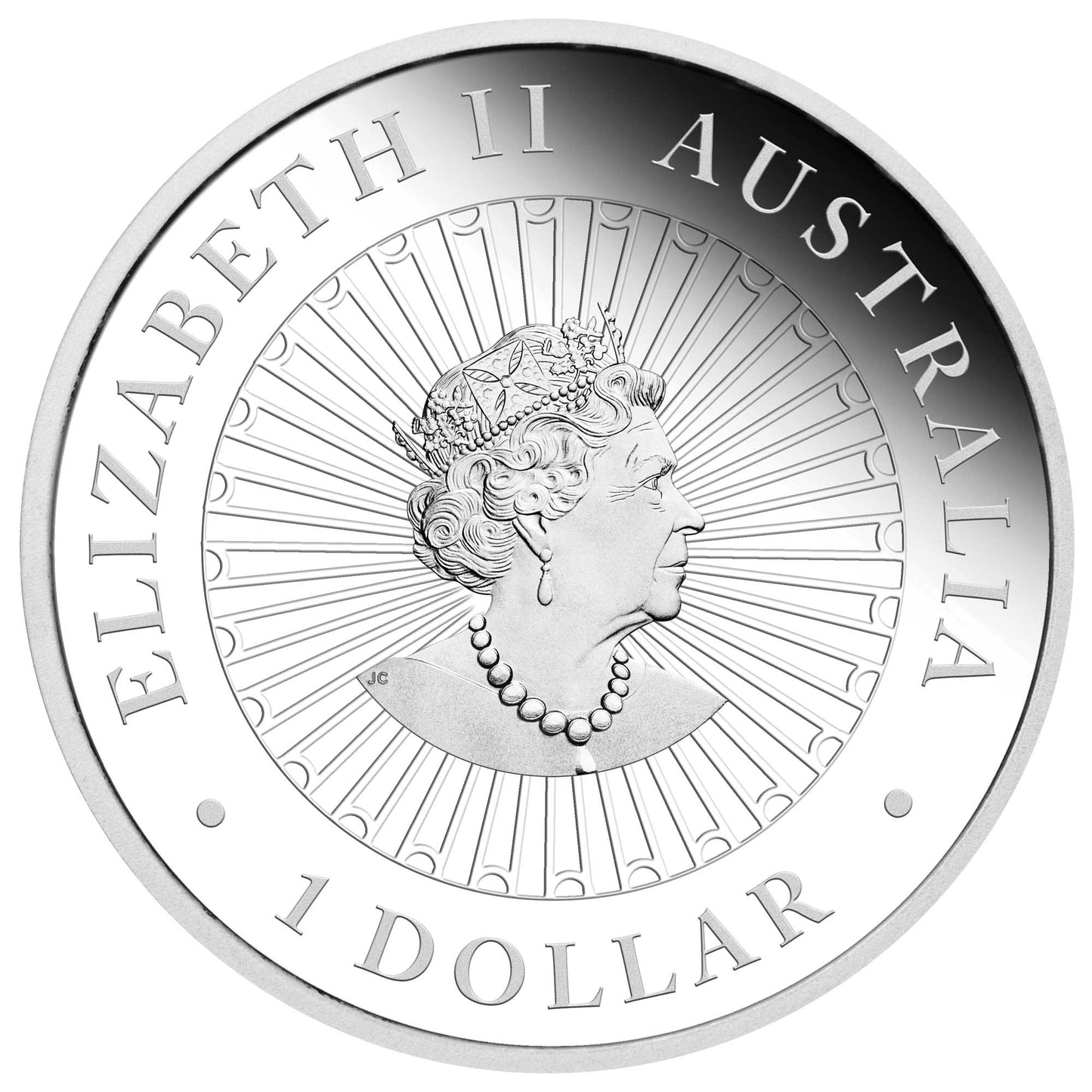 2021 $1 Great Southern Land Mother of Pearl 1oz Silver Proof Coin