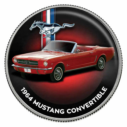Mustang Enamel Half Dollar 10 Coin Collection