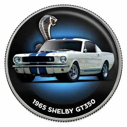 Mustang Enamel Half Dollar 10 Coin Collection