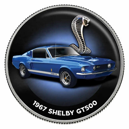 Mustang Enamel Half Dollar 10 Coin Collection