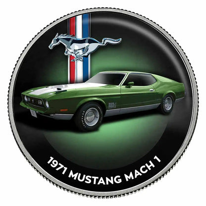 Mustang Enamel Half Dollar 10 Coin Collection