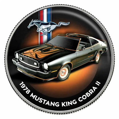 Mustang Enamel Half Dollar 10 Coin Collection