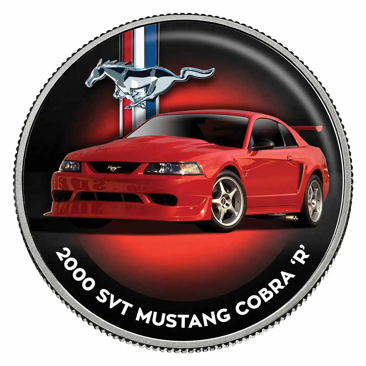 Mustang Enamel Half Dollar 10 Coin Collection