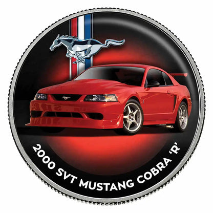 Mustang Enamel Half Dollar 10 Coin Collection