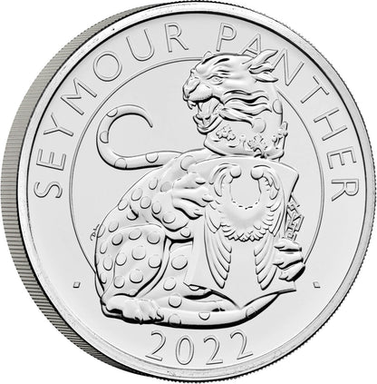 UK 2022 £5 The Royal Tudor Beasts The Seymour Panther Uncirculated Coin