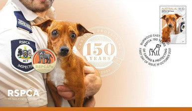 2021 $1 150th Anniversary of The RSPCA Dog PNC