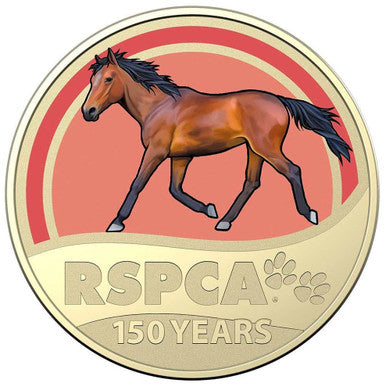 2021 $1 150th Anniversary of The RSPCA Horse PNC