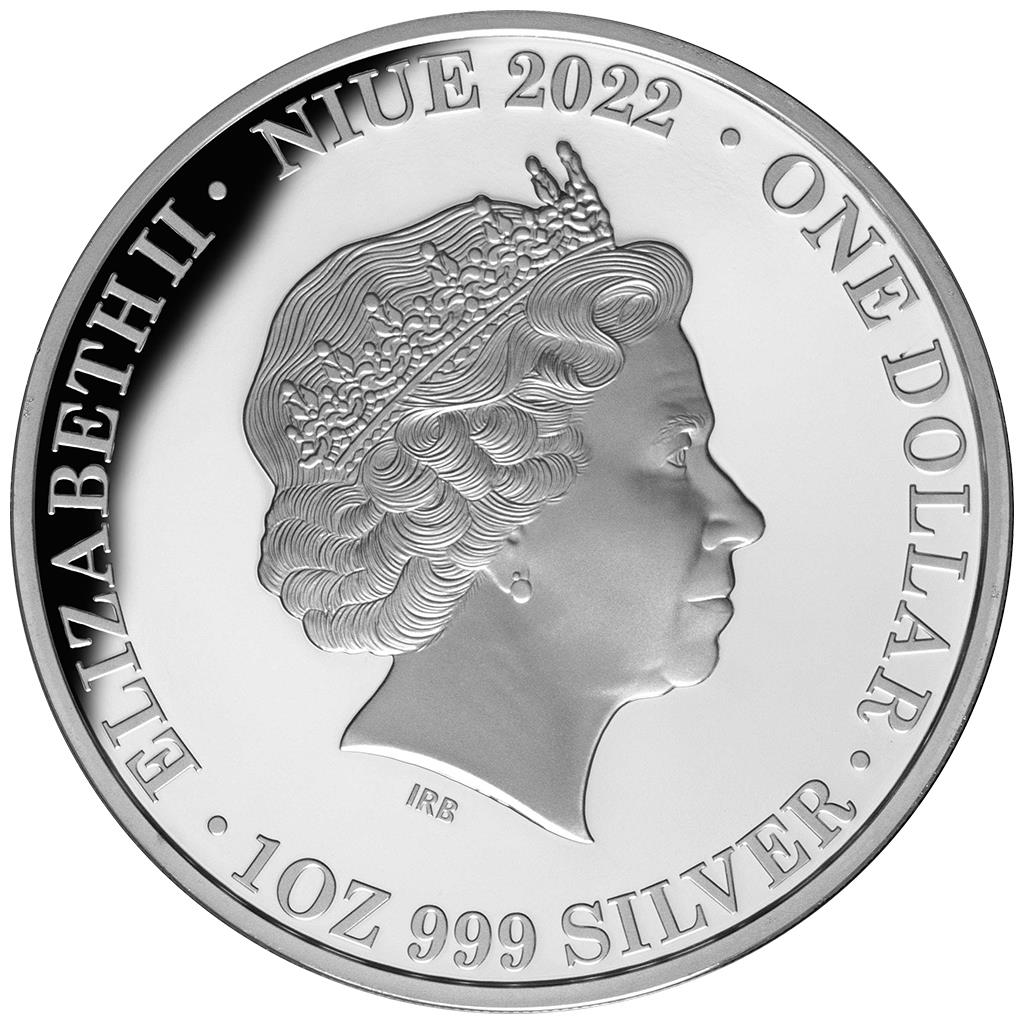 Niue 2022 $1 Koala 1oz Silver Proof Coin