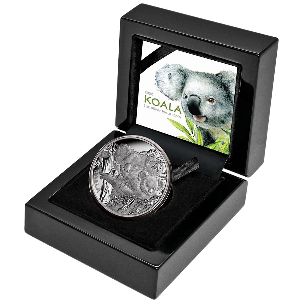 Niue 2022 $1 Koala 1oz Silver Proof Coin