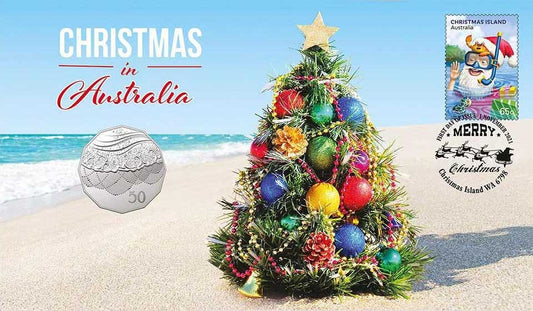 2021 50c Christmas In Australia PNC