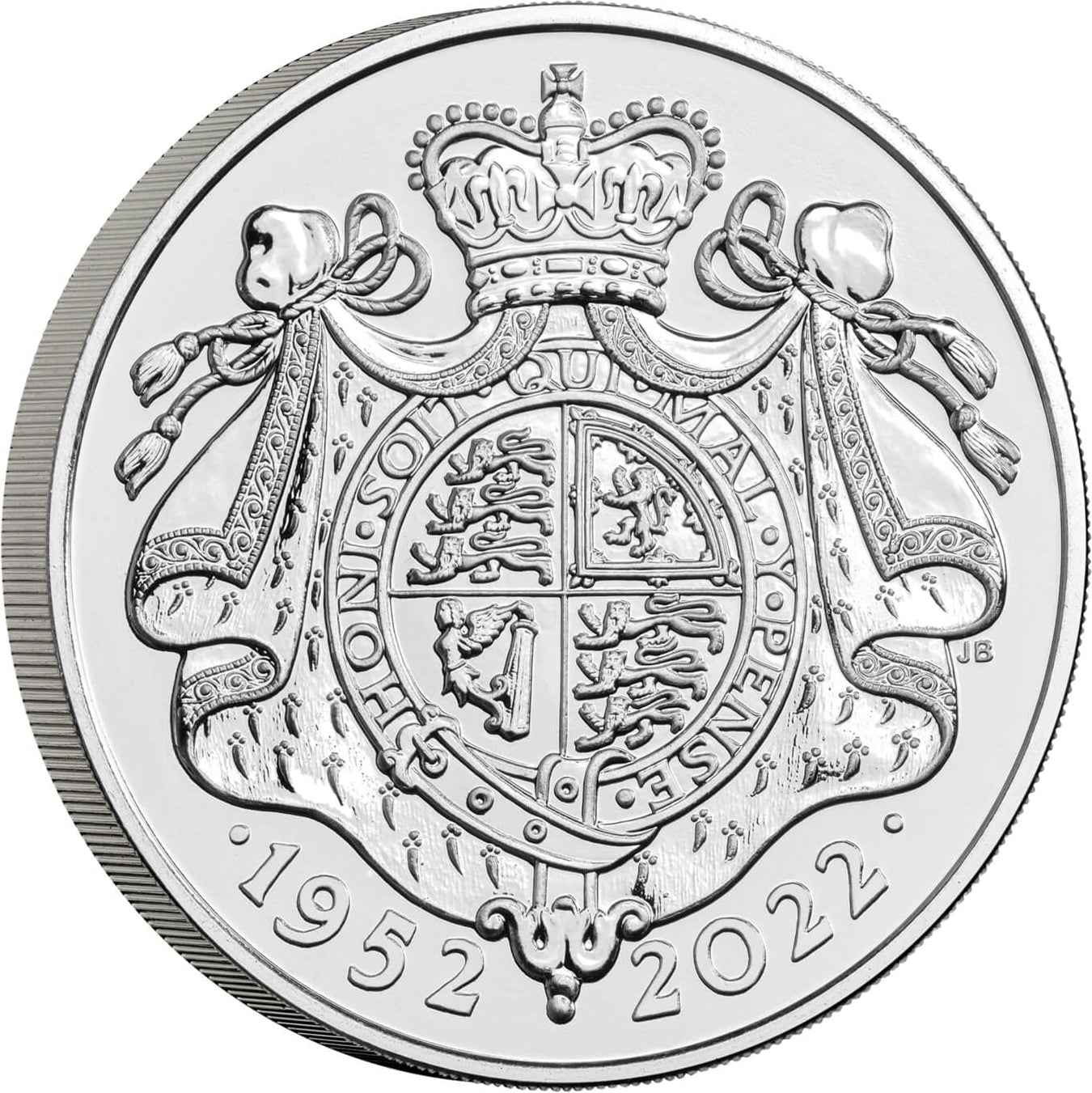 UK 2022 £5 The Platinum Jubilee of Her Majesty The Queen Uncirculated Coin