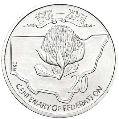2001 Centenary of Federation New South Wales 3 Coin State Uncirculated Set