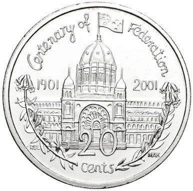 2001 Centenary of Federation Victoria 3 Coin State Uncirculated Set