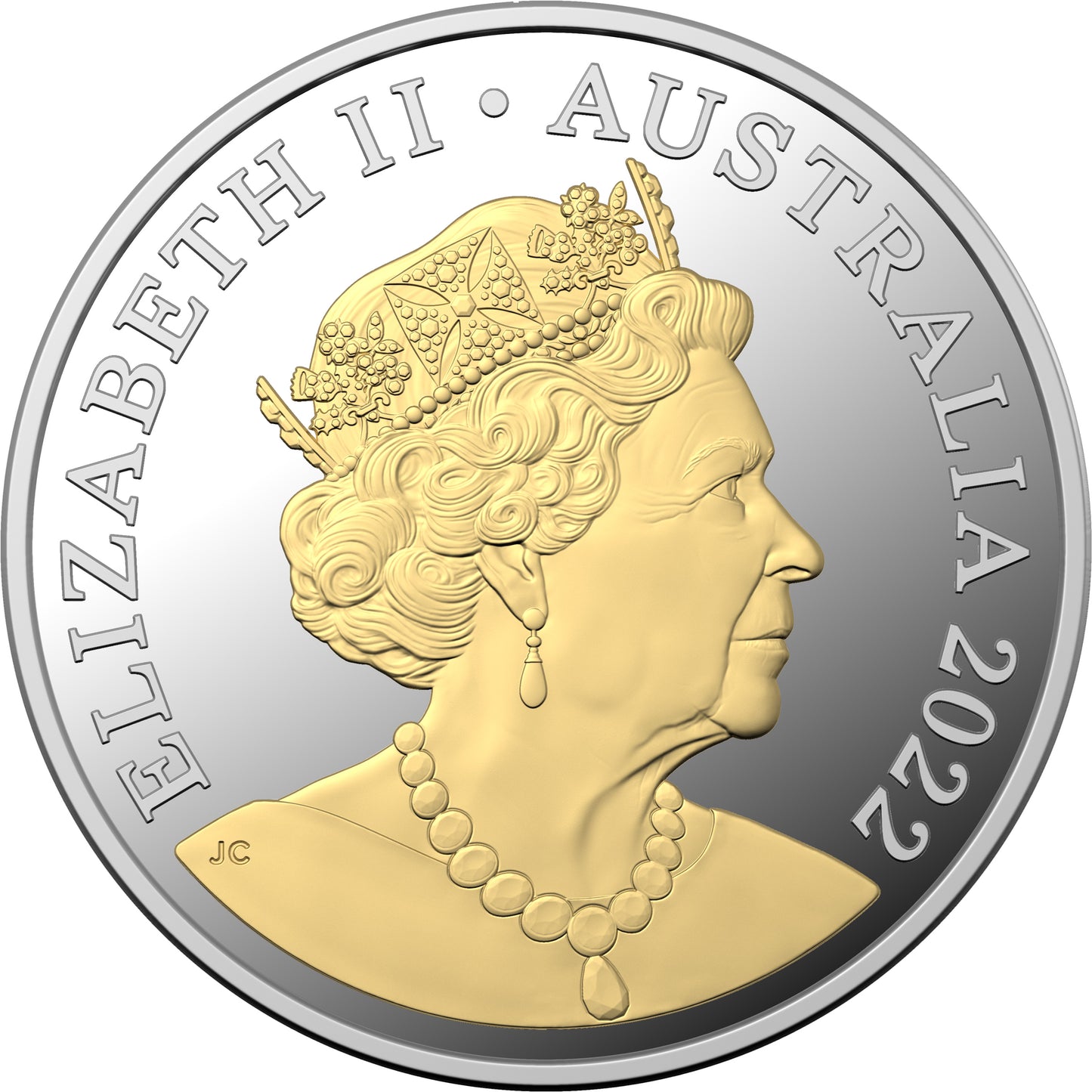 2022 $1 Centenary of The Country Women's Association Selectively Gold Plated 1/2oz Silver Proof Coin