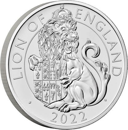 UK 2022 £5 The Royal Tudor Beasts The Lion of England Uncirculated Coin