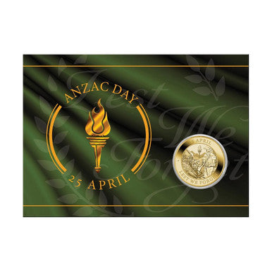 2022 $1 Lest We Forget ANZAC Day AlBronze Uncirculated Coin