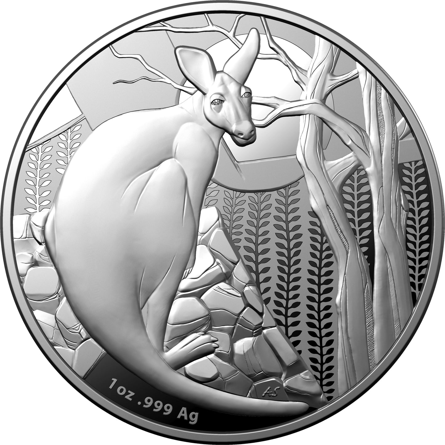 2022 $1 Kangaroo Impressions of Australia 1oz Silver Proof Coin