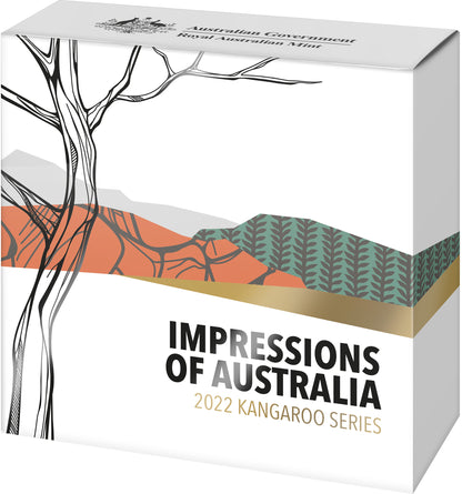 2022 $10 Kangaroo Impressions of Australia 1/10oz Gold Proof Coin
