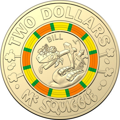 2019 Mr Squiggle & Friends Celebrating The 60th Anniversary Uncirculated 7 Coin Set