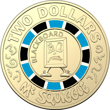 2019 Mr Squiggle & Friends Celebrating The 60th Anniversary Uncirculated 7 Coin Set