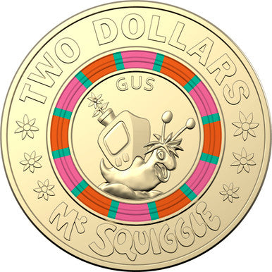 2019 Mr Squiggle & Friends Celebrating The 60th Anniversary Uncirculated 7 Coin Set