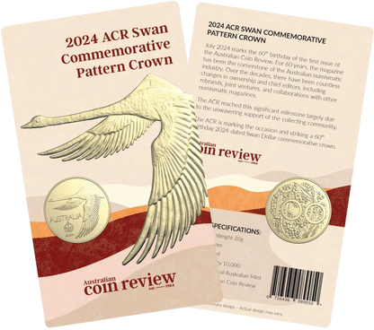 2024 Swan Commemorative Pattern Crown Uncirculated Coin