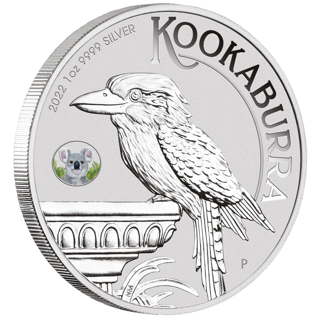 2022 $1 ANDA Brisbane Australian Kookaburra 'Koala' Privy Mark 1oz Silver Uncirculated Coin