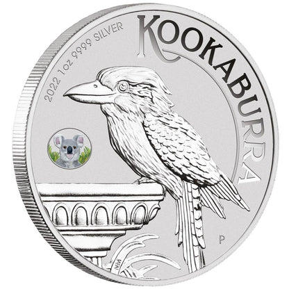 2022 $1 ANDA Brisbane Australian Kookaburra 'Koala' Privy Mark 1oz Silver Uncirculated Coin