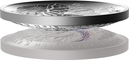 2022 $5 Beauty Rich & Rare Great Barrier Reef 1oz Silver Coloured Proof Domed Coin