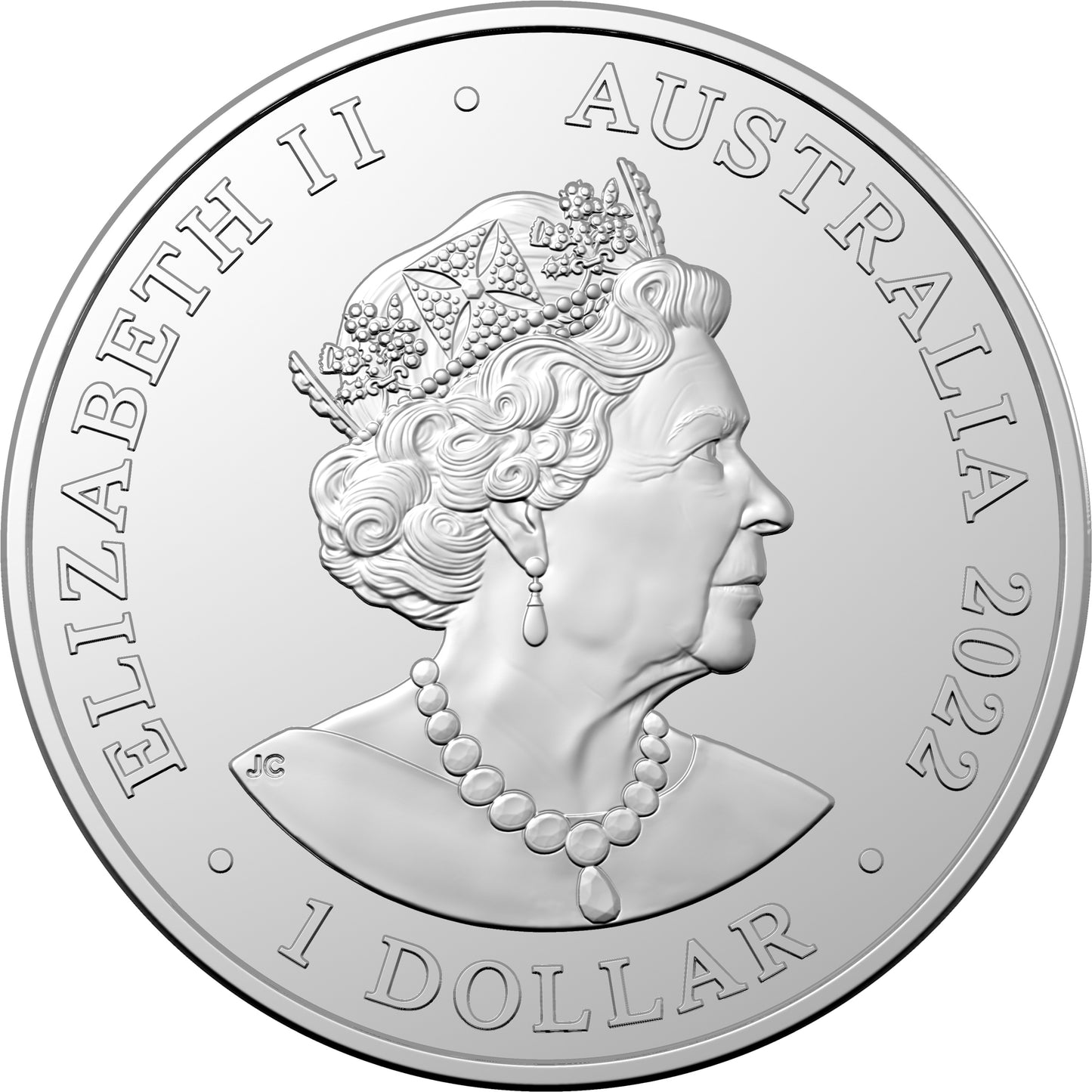 2022 $1 Australian Commonwealth Games Team 1/2oz Silver Coloured Uncirculated Coin