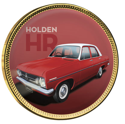 Holden Heritage V2 Gold Plated Enamel Penny 7 Coin Collection