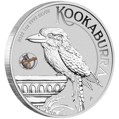 2022 $1 ANDA Melbourne Australian Kookaburra 'Leadbeater Possum' Privy Mark 1oz Silver Uncirculated Coin