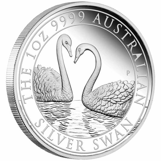 2022 $1 The Australian Silver Swan 1oz Silver Proof Coin