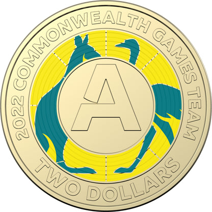 2022 Australia Commonwealth Games Team Uncirculated 7 Coin Set