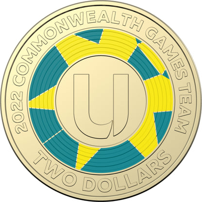 2022 Australia Commonwealth Games Team Uncirculated 7 Coin Set