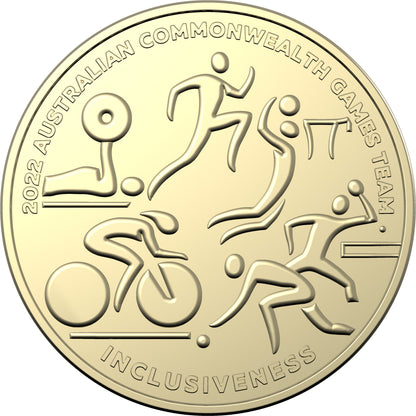 2022 Australia Commonwealth Games Team Uncirculated 7 Coin Set