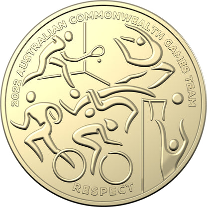 2022 Australia Commonwealth Games Team Uncirculated 7 Coin Set