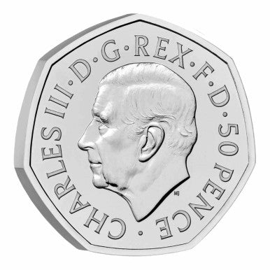 UK 2022 50p Her Majesty Queen Elizabeth II Uncirculated Coin