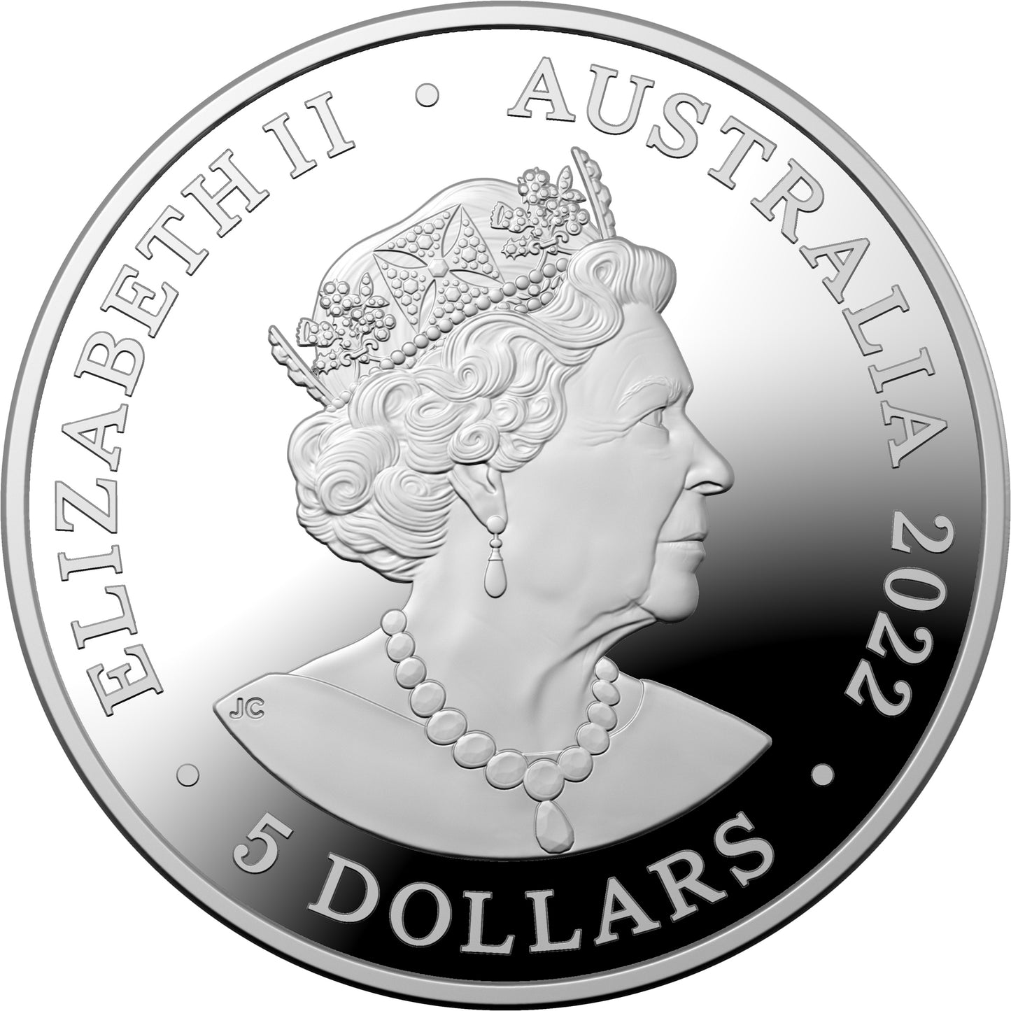 2022 $5 Wallal Centenary Australia Tests Einstein’s Theory 1oz Silver Proof Domed Coin