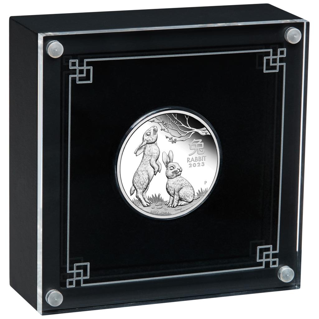 2023 50c Lunar Year of The Rabbit 1/2oz Silver Proof Coin