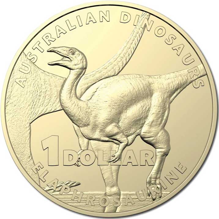 2022 $1 Australian Dinosaurs Uncirculated 4 Coin Set