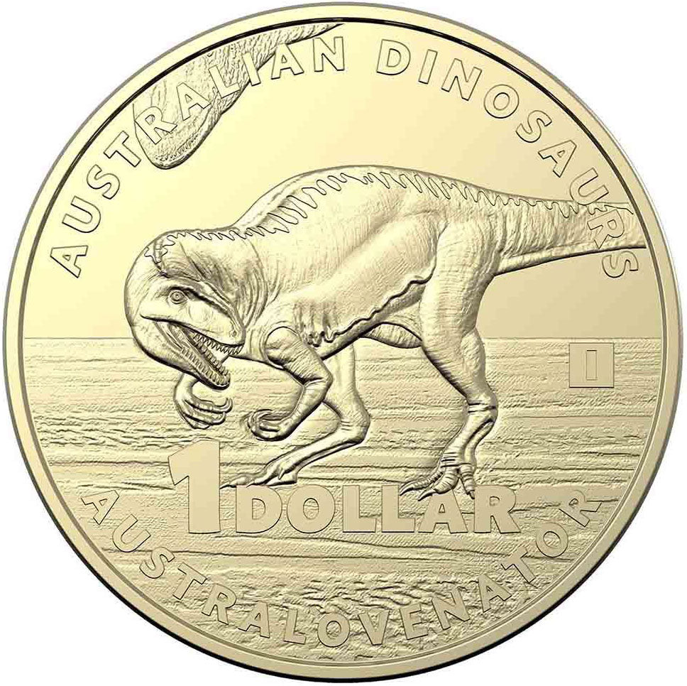 2022 $1 Australian Dinosaurs 'DINO' Privy Mark Uncirculated 4 Coin Set