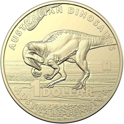 2022 $1 Australian Dinosaurs 'DINO' Privy Mark Uncirculated 4 Coin Set