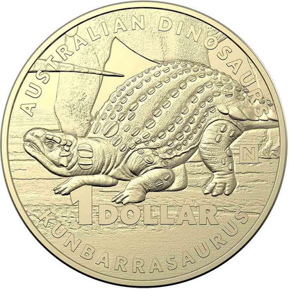 2022 $1 Australian Dinosaurs 'DINO' Privy Mark Uncirculated 4 Coin Set