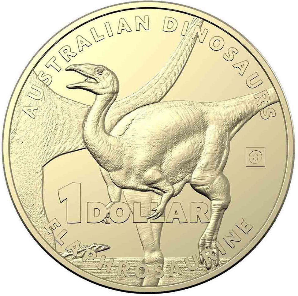 2022 $1 Australian Dinosaurs 'DINO' Privy Mark Uncirculated 4 Coin Set
