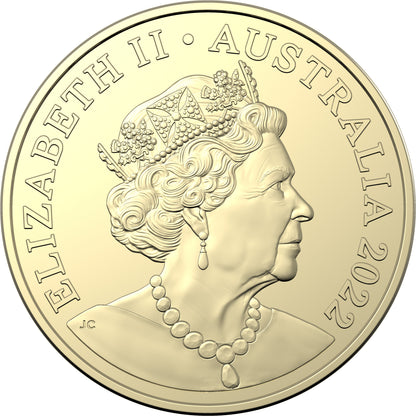 2022 $1 Australian Dinosaurs 'DINO' Privy Mark Uncirculated 4 Coin Set