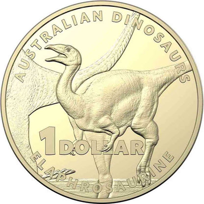 2022 $1 Australian Dinosaurs Proof 4 Coin Set